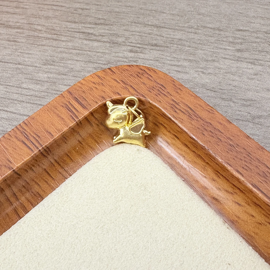 君潮黄金足金素金寻梦独角兽DP1570