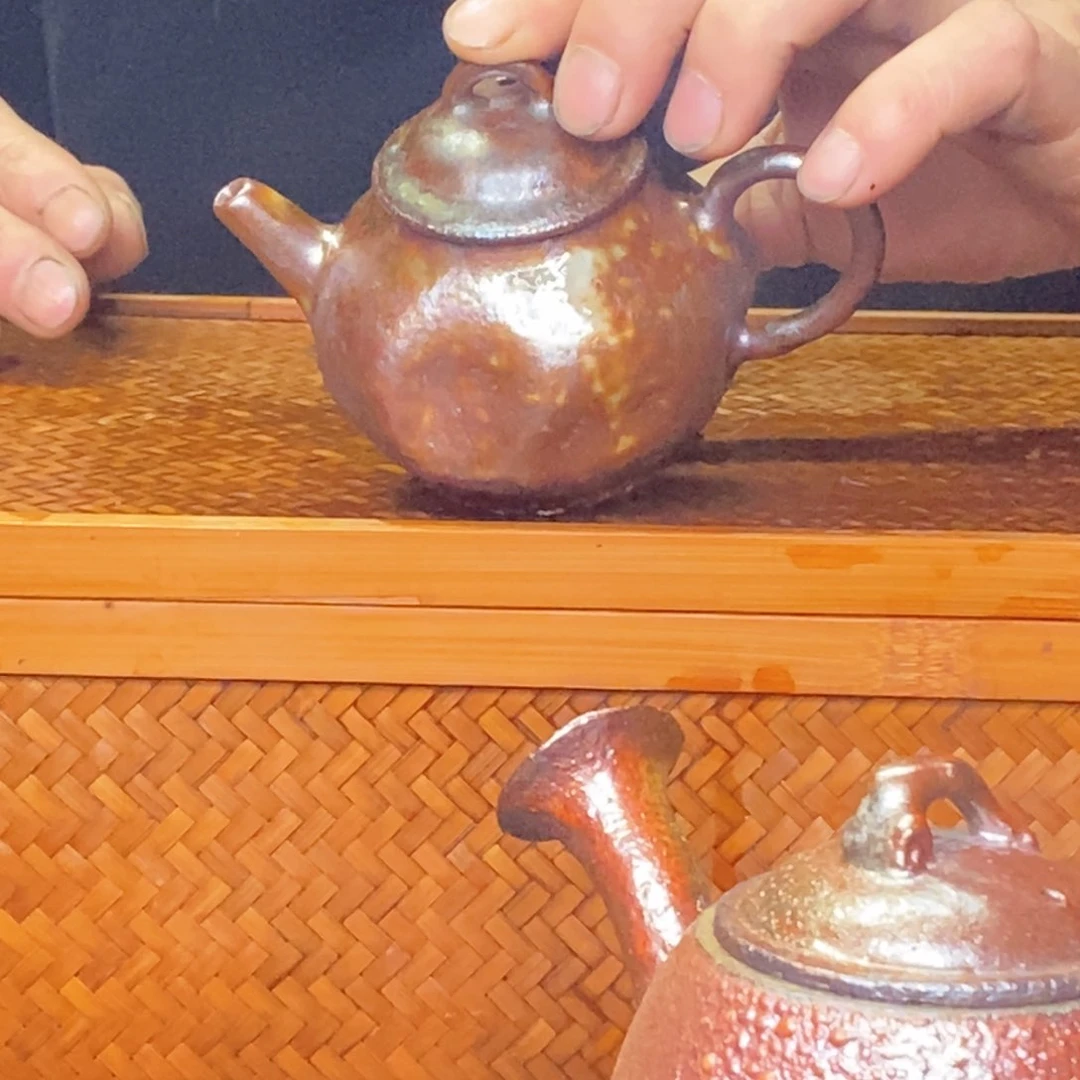 紫砂柴烧紫砂茶具