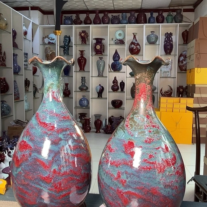 沙***铃瓷片钧瓷钧瓷摆件钧瓷摆件钧瓷摆件