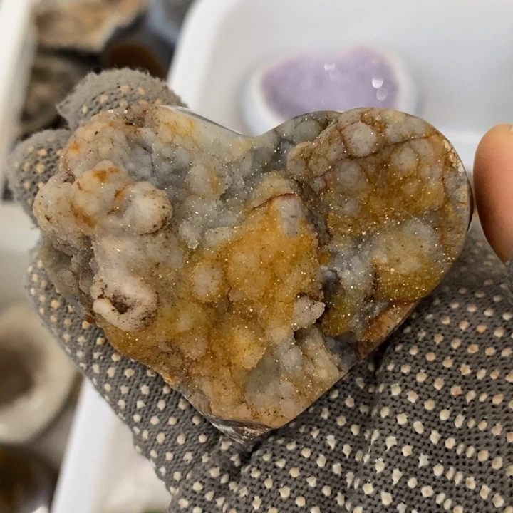 紫晶珠宝半成品未镶嵌