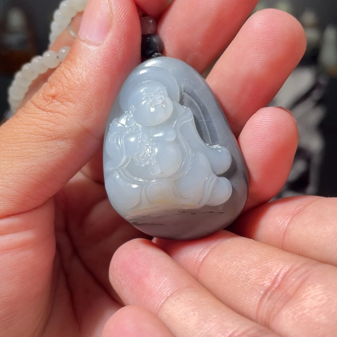 和田玉未镶嵌摆件