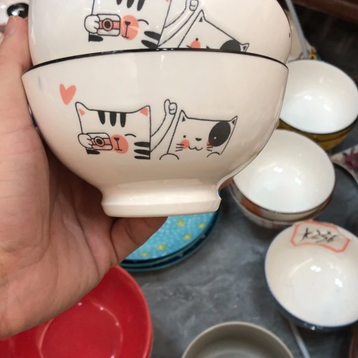 陶瓷微瑕盘碗碟介意勿拍