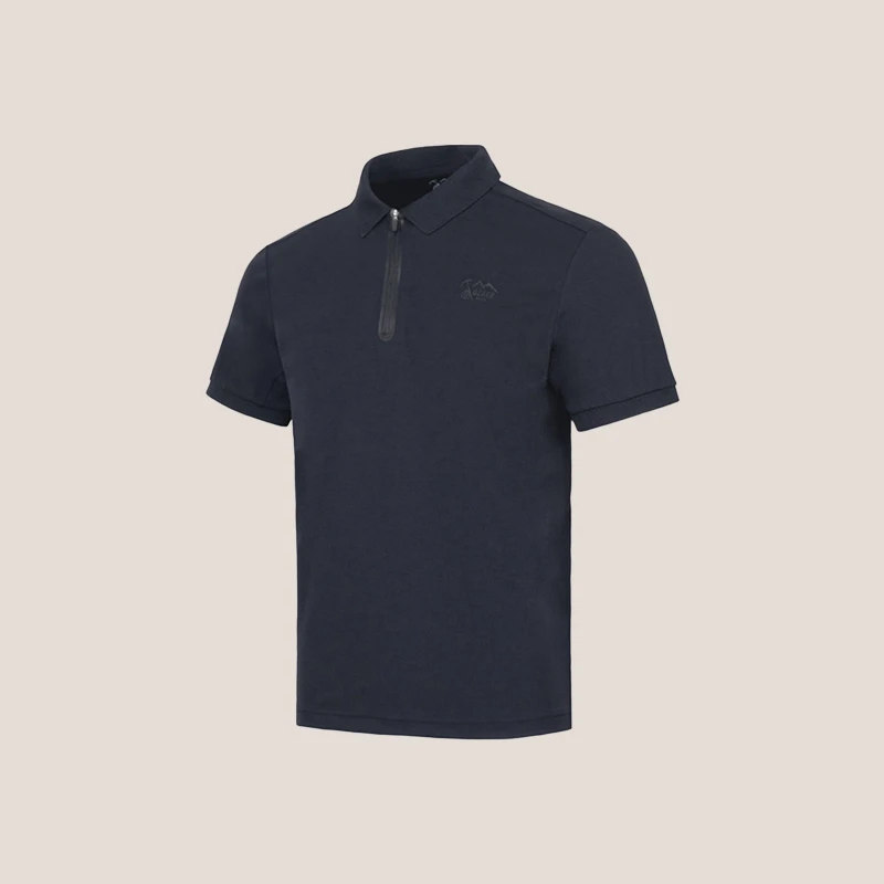 Ozark/通勤户外半拉链POLO衫男夏季新款短袖吸湿透气359538