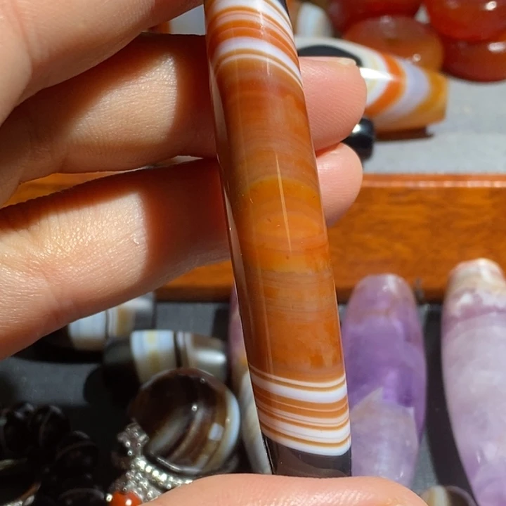 玛瑙/玉髓合金颈饰