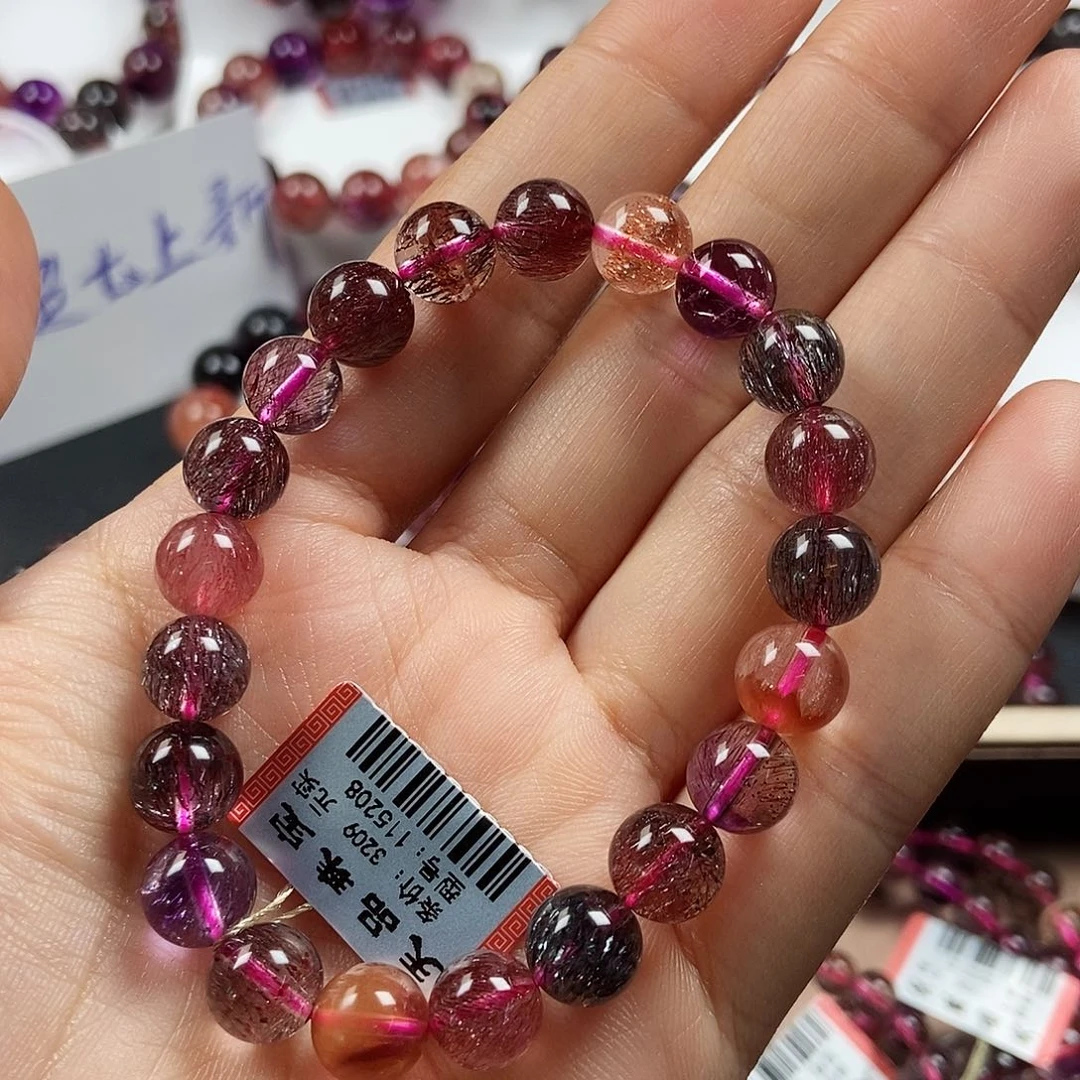 未镶嵌手链水晶9m仙超七115208