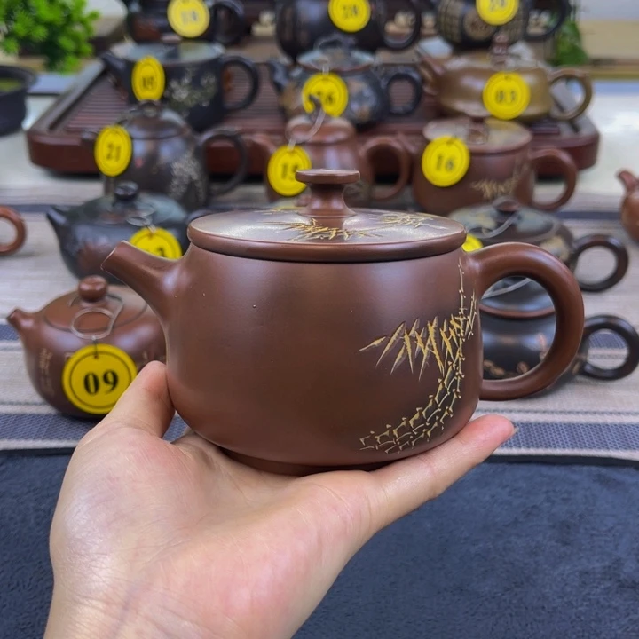 缘***。坭兴陶原矿坭料制作320CC左右