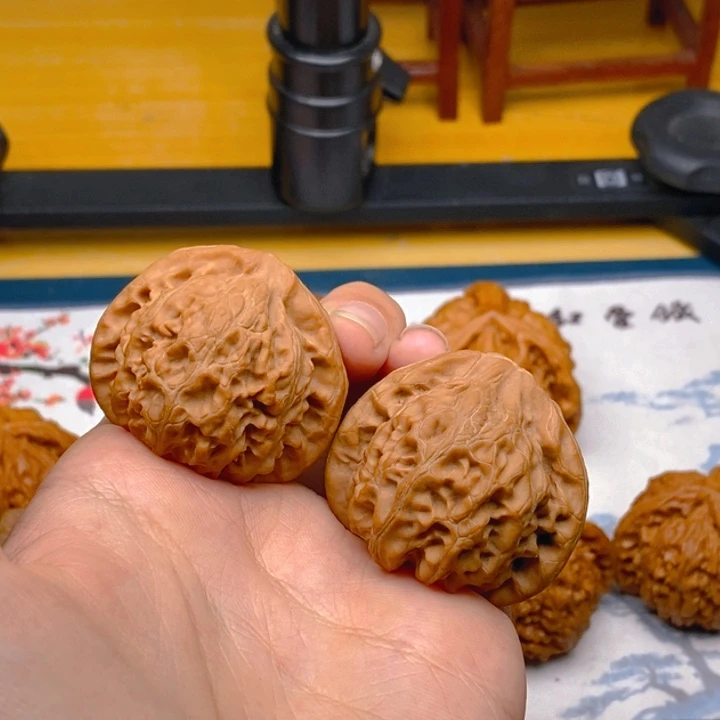 文玩核桃把件宫灯40