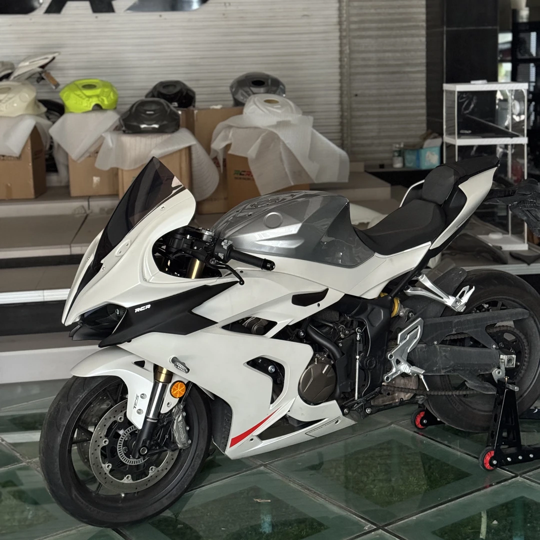 钱江赛600RS/赛800改装RCRSP前脸挡风玻璃降低风阻原厂螺丝固定