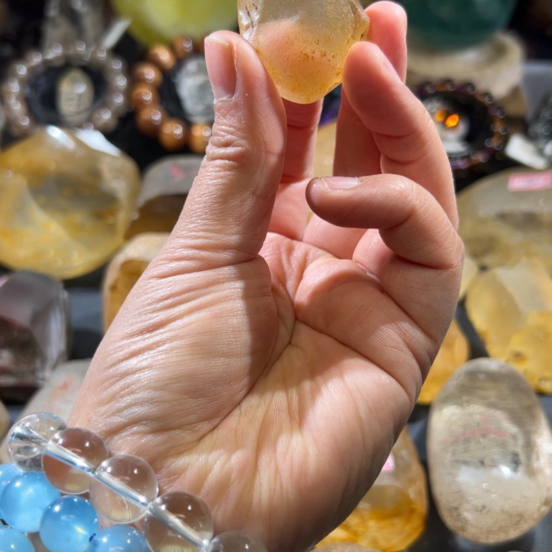 水晶手串未镶嵌水晶原石