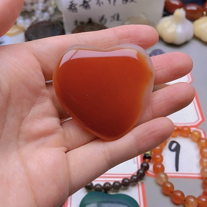 【闪购商品】未镶嵌玛瑙/玉髓珠宝半成品寒*月