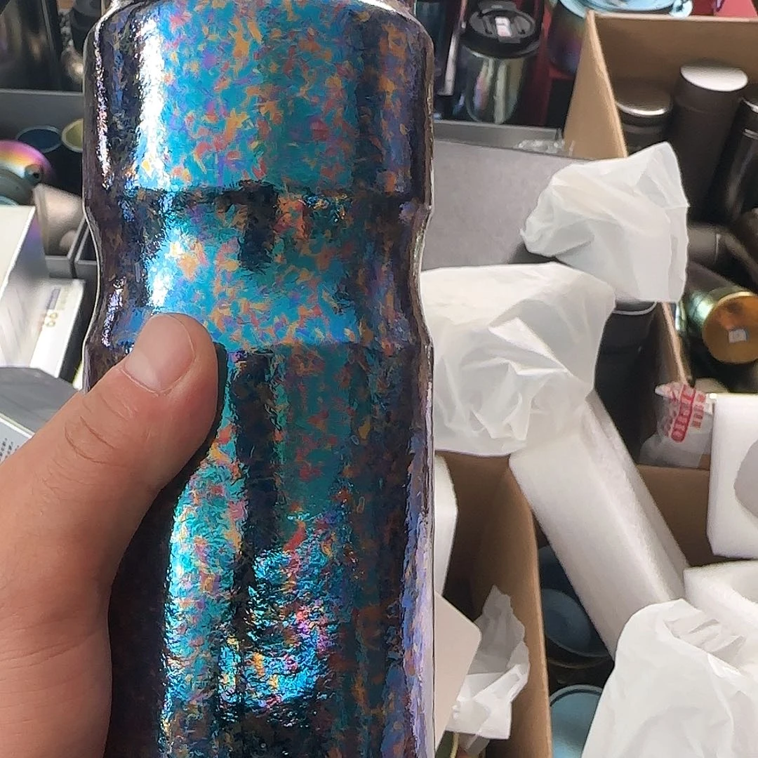 纯钛孔雀蓝瑕疵运动