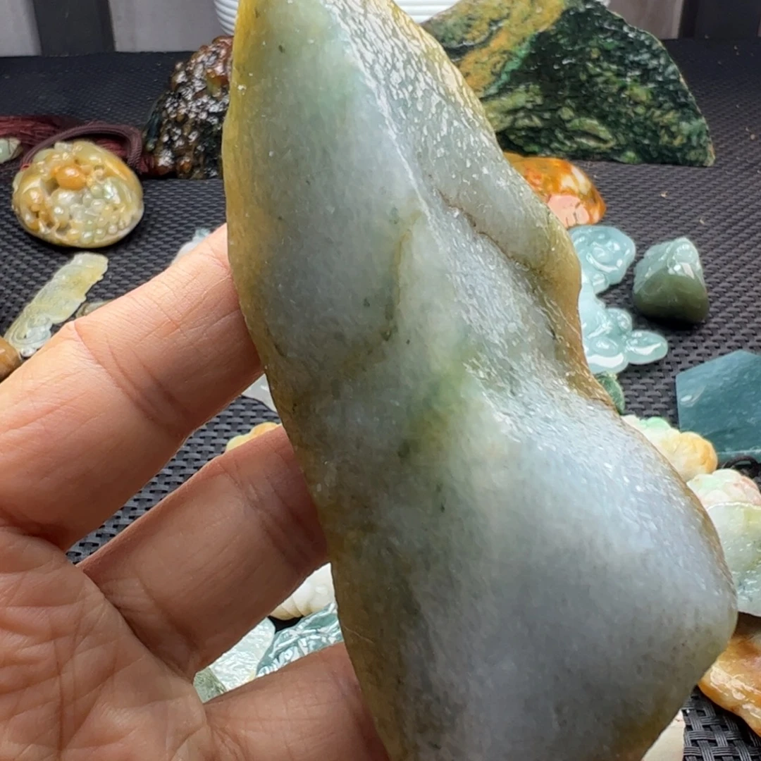 翡翠裸石缅甸翡翠