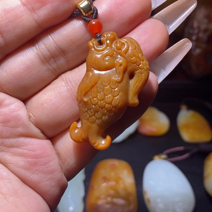 颈饰未镶嵌和田玉