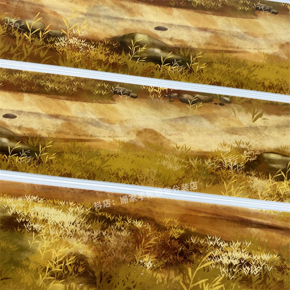 687手帐分装胶带赤泥秋径江月令杂草石头古风PET素材账手机壳贴纸