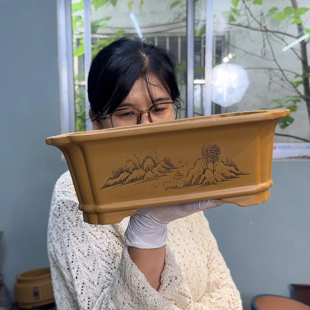 紫砂花盆紫砂口径28