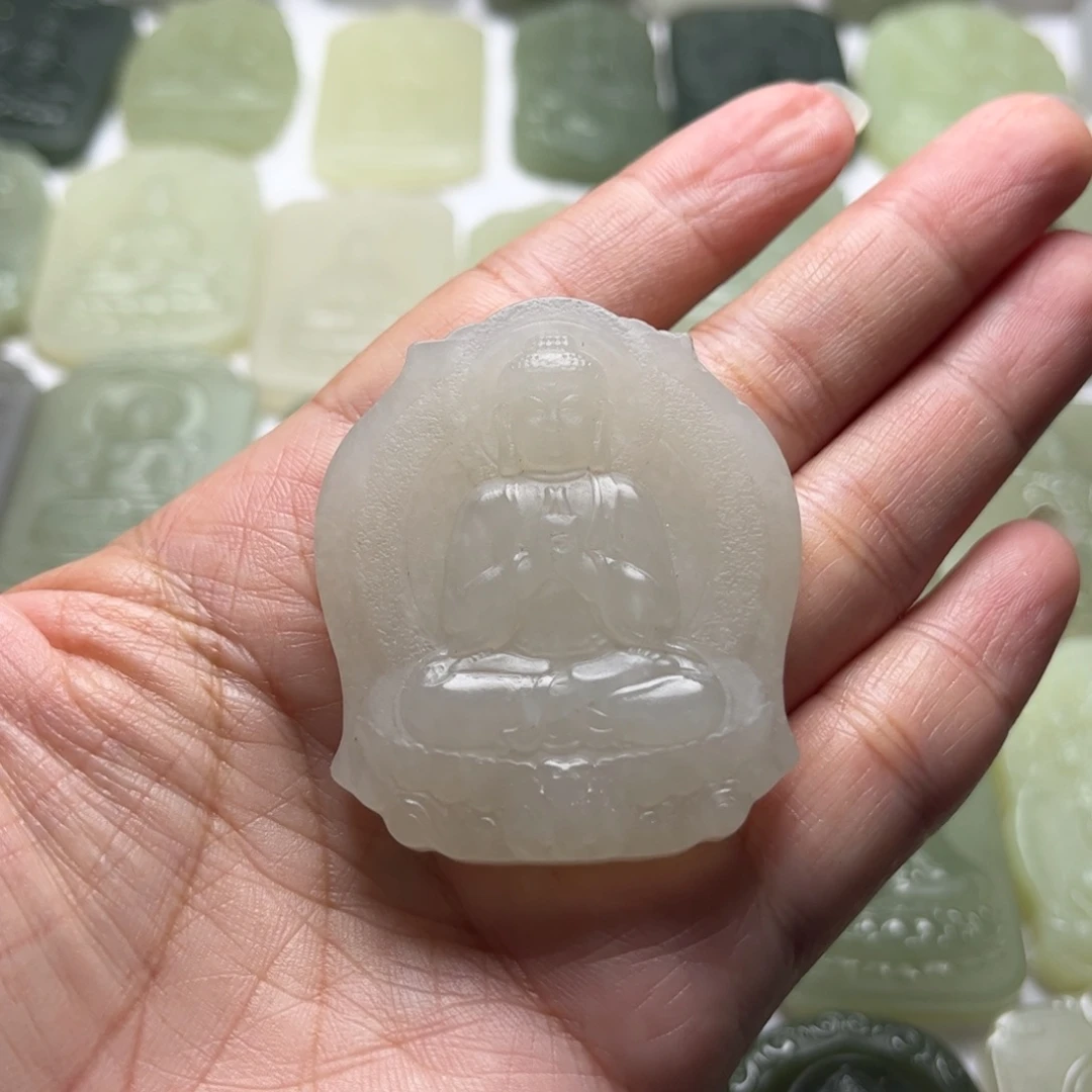 定制和田玉打孔抛光
