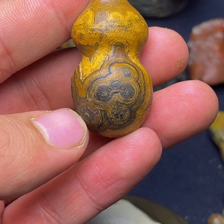 有机玻璃四子王旗眼睛石葫芦