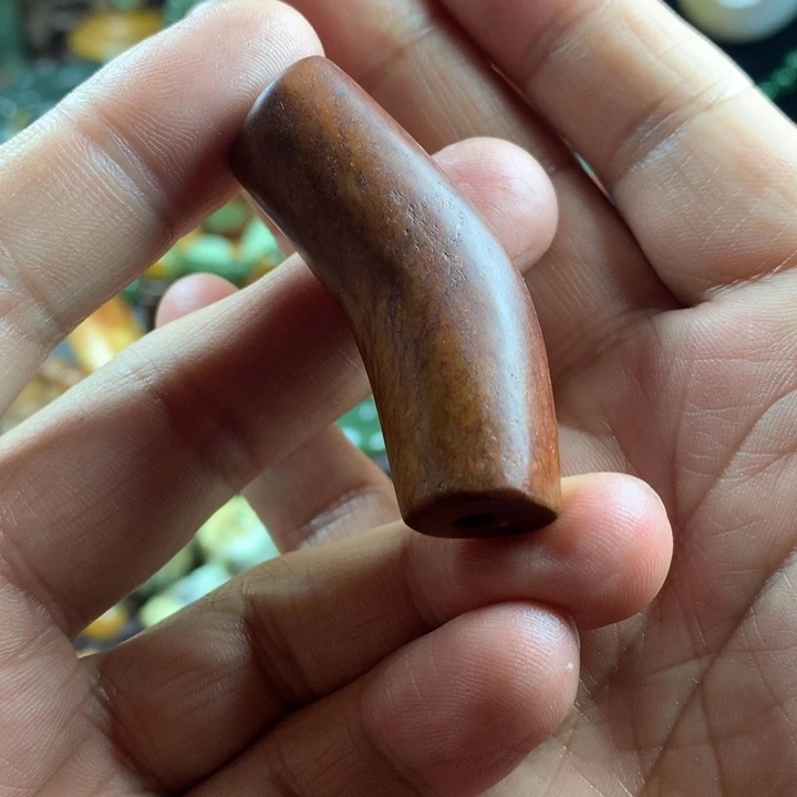 岫岩河磨玉（透闪石质玉）吊坠未镶嵌燃**夜