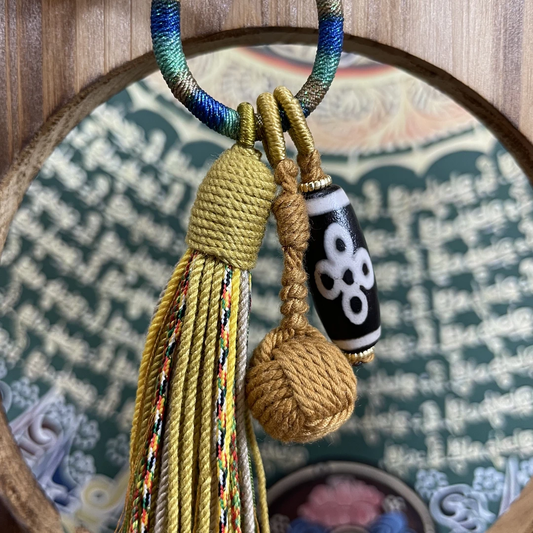 【叁】五眼闪电玛瑙包挂