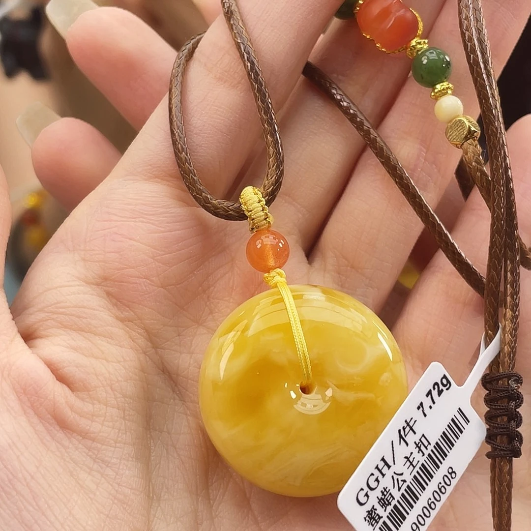 未镶嵌琥珀裸石琥珀蜜蜡J39