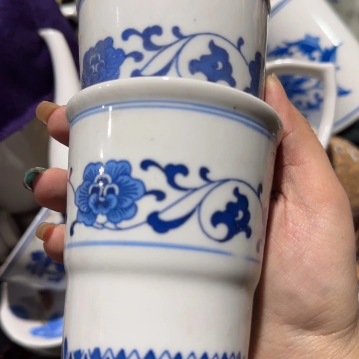 景德镇陶瓷厂瓷厂货欧*10个