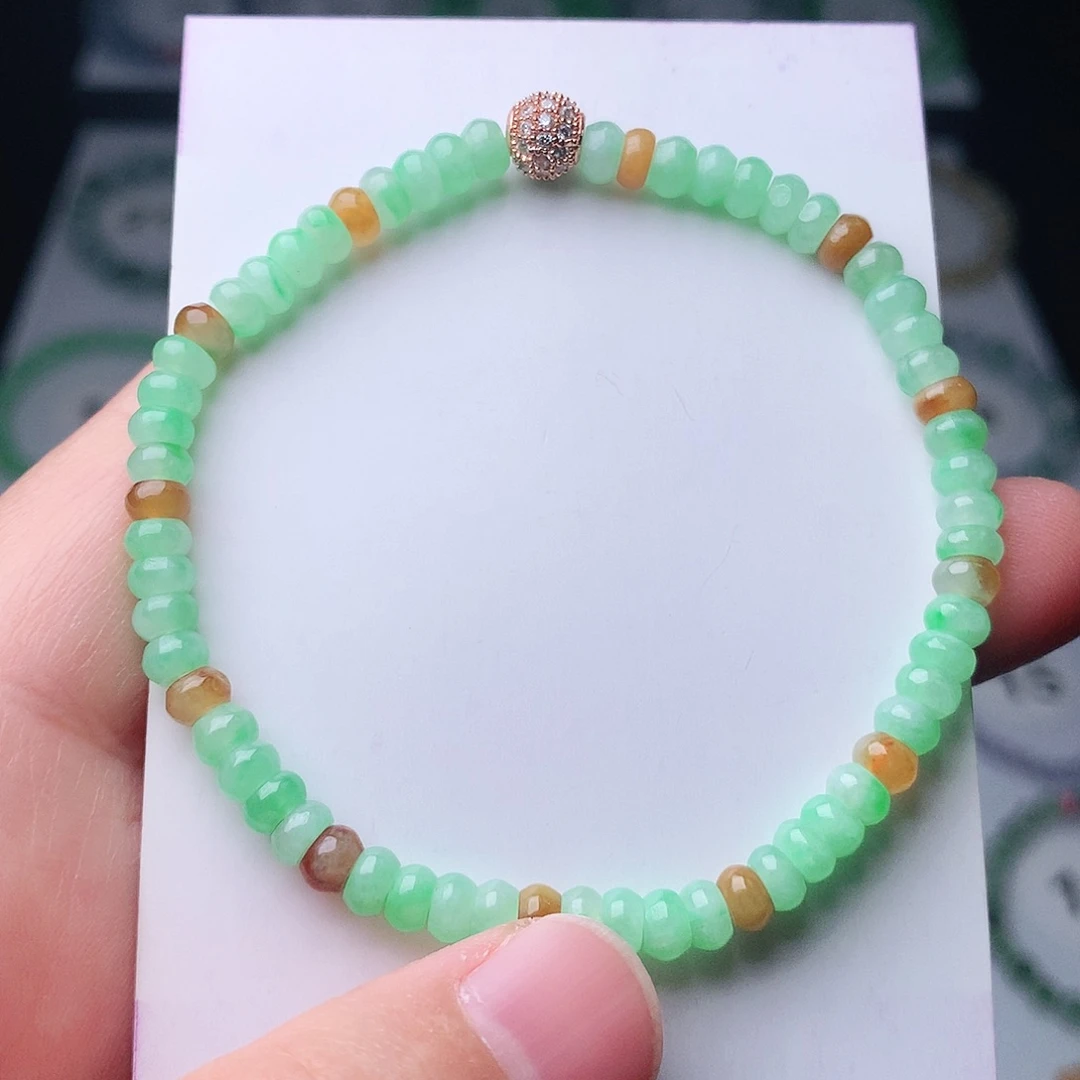 翡翠未镶嵌手链翡翠