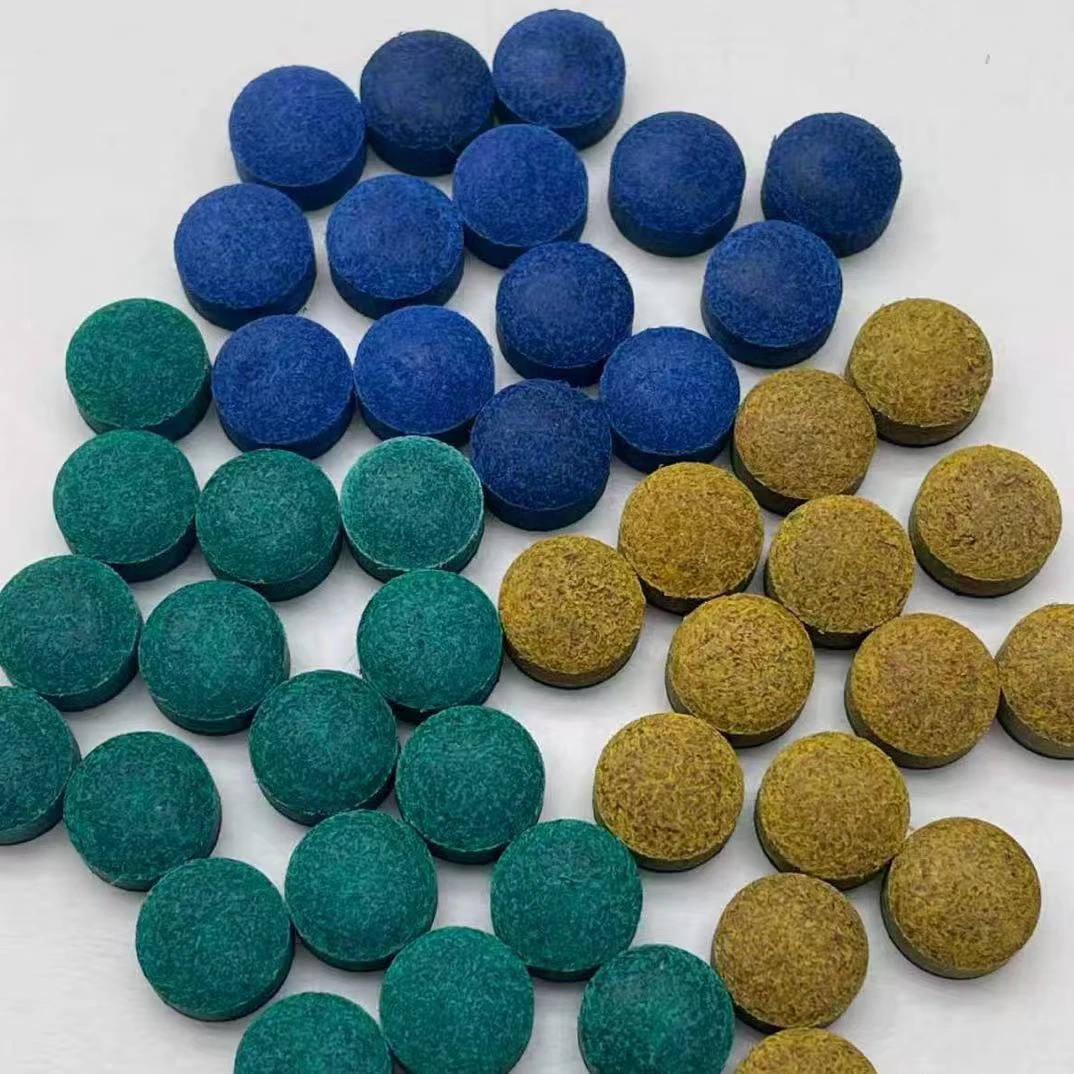 涡轮增压职业级单层垫片小头台球杆皮头适合中式黑八斯诺克杆皮头