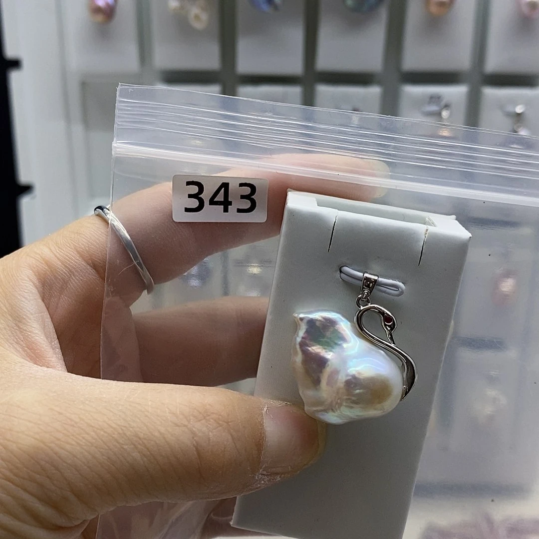 颈饰合金淡水珍珠