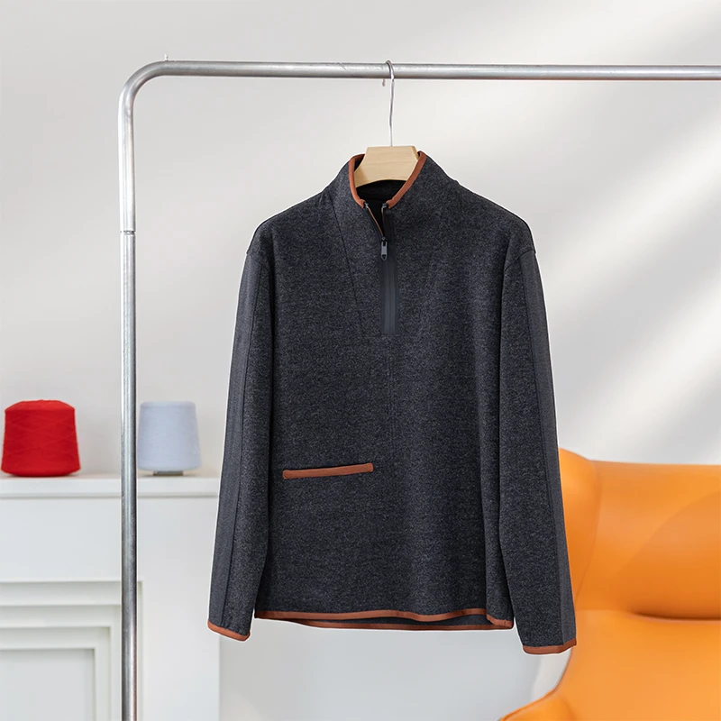 【清仓】【半拉链】男士卫衣秋冬时尚休闲长袖上衣DYP011377JA