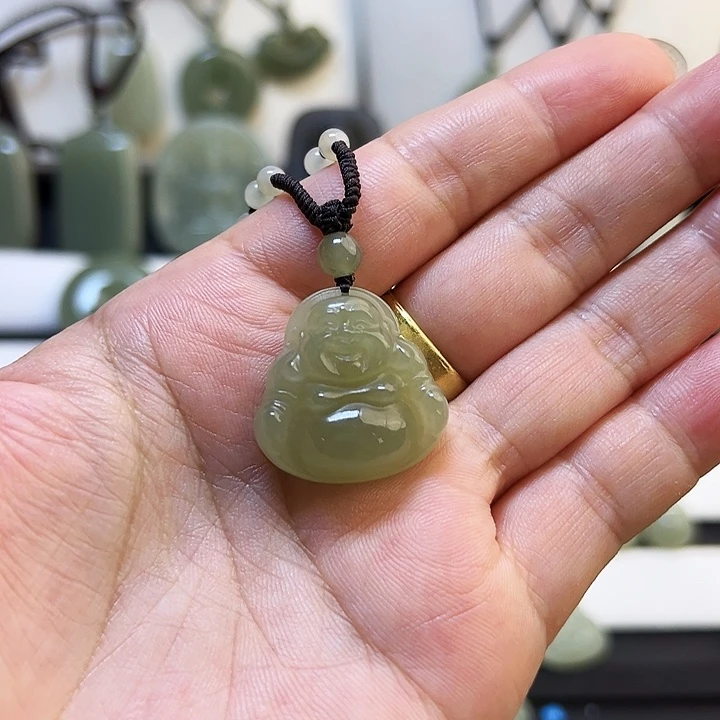 吊坠(不含链)未镶嵌和田玉222