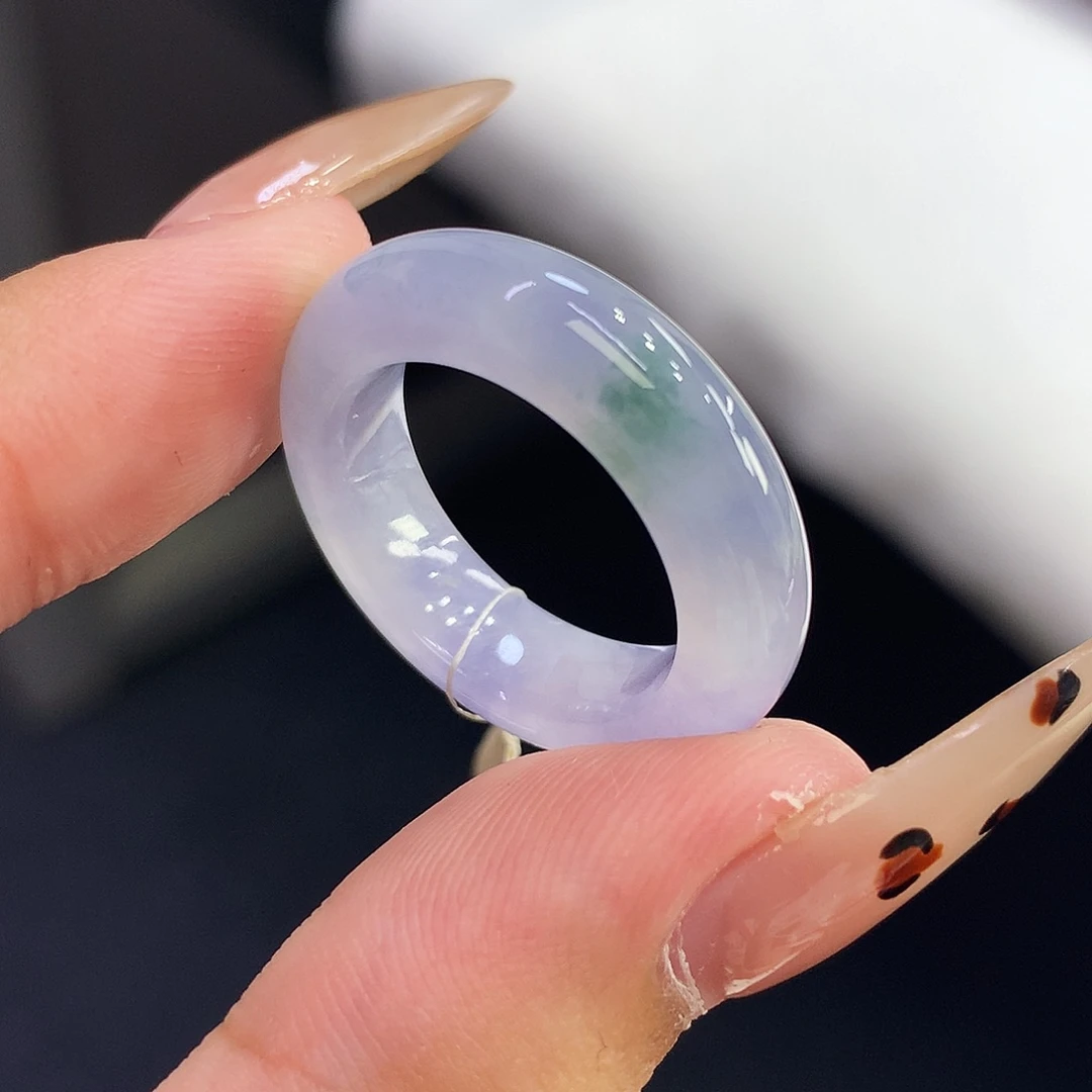 翡翠未镶嵌戒指15号