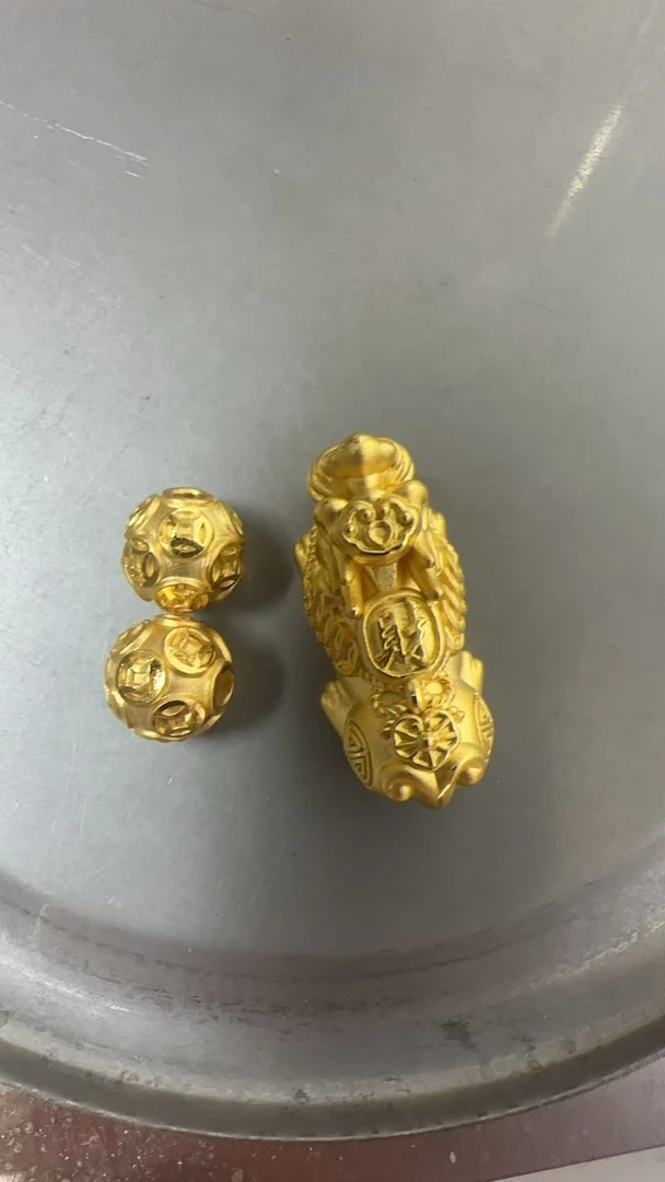 4.2克足金999貔貅转运珠