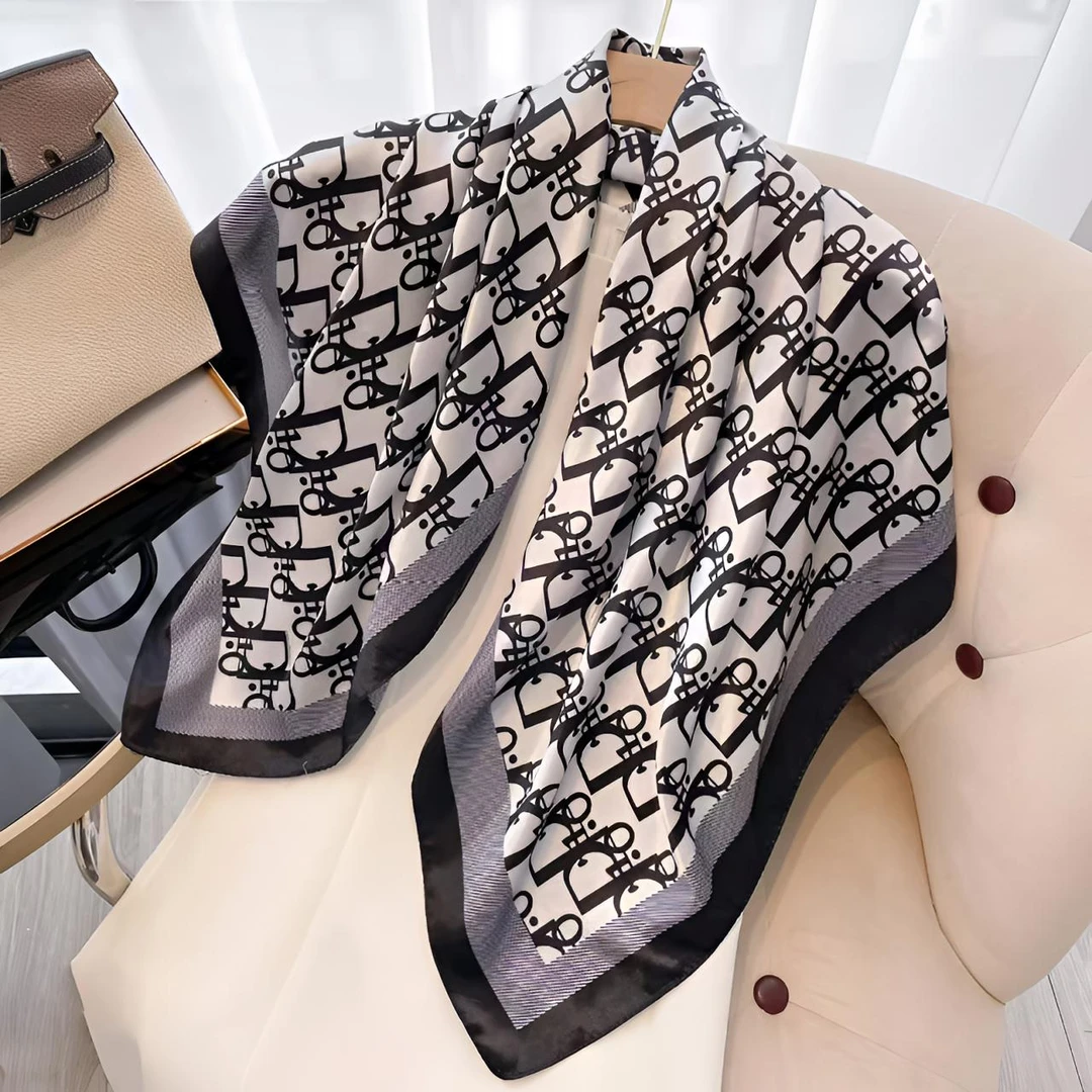 100新款百搭杭州丝绸丝巾90*180 #09