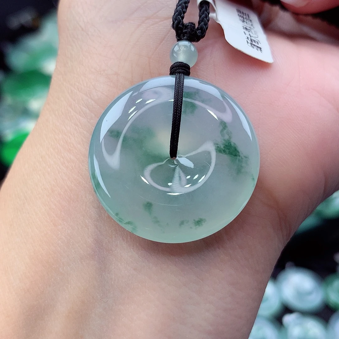 颈饰未镶嵌翡翠编号49尺寸27.5-6.2