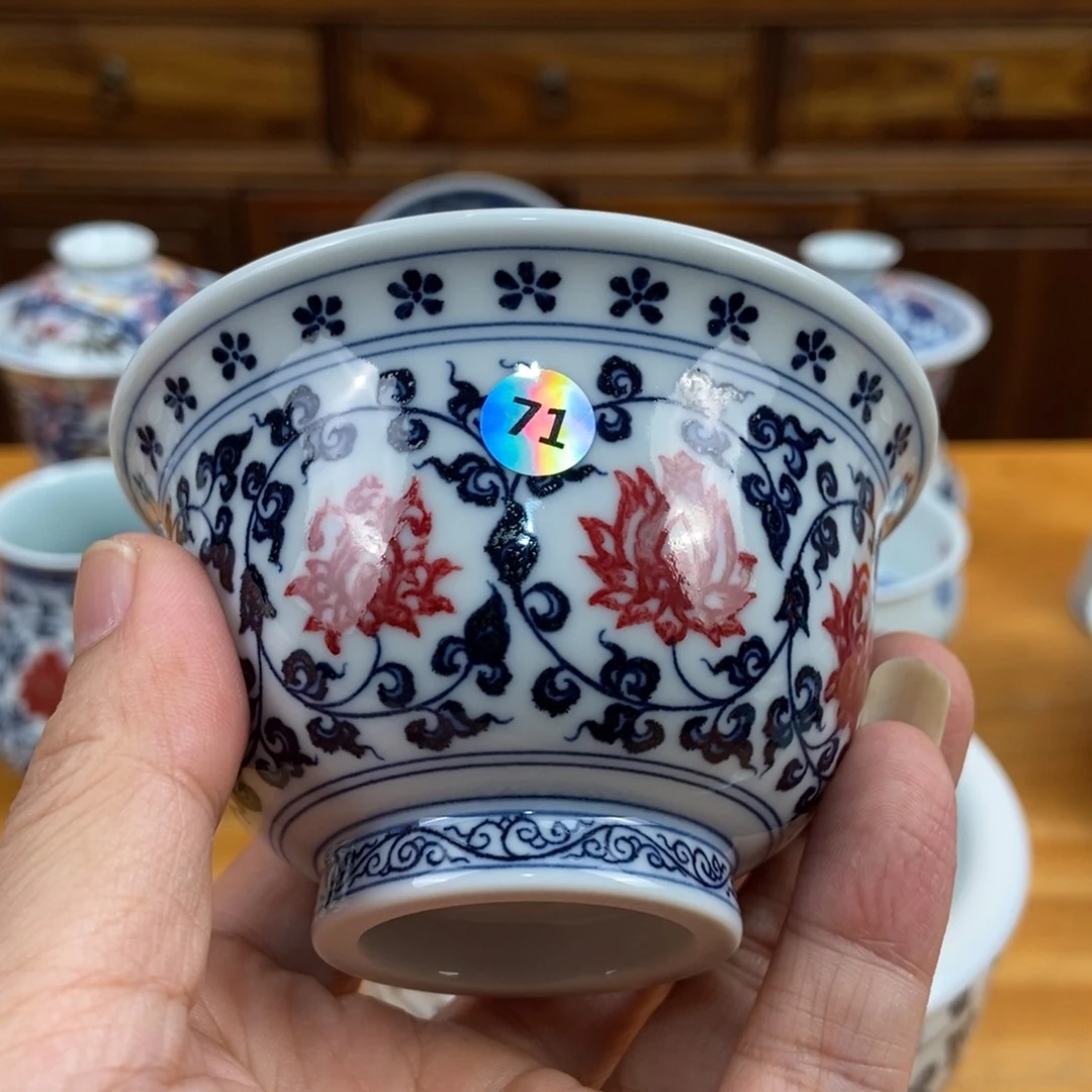 手绘茶具现代制品时***龛