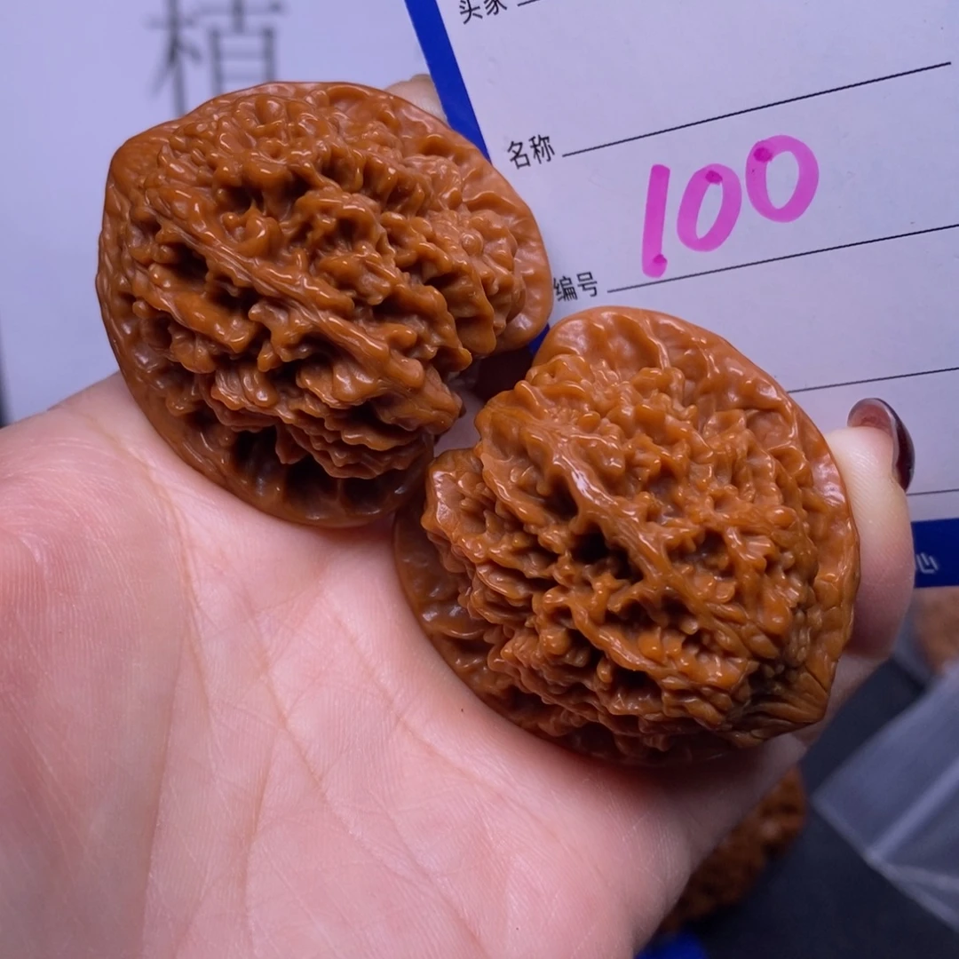 文玩核桃把件100/39满天星