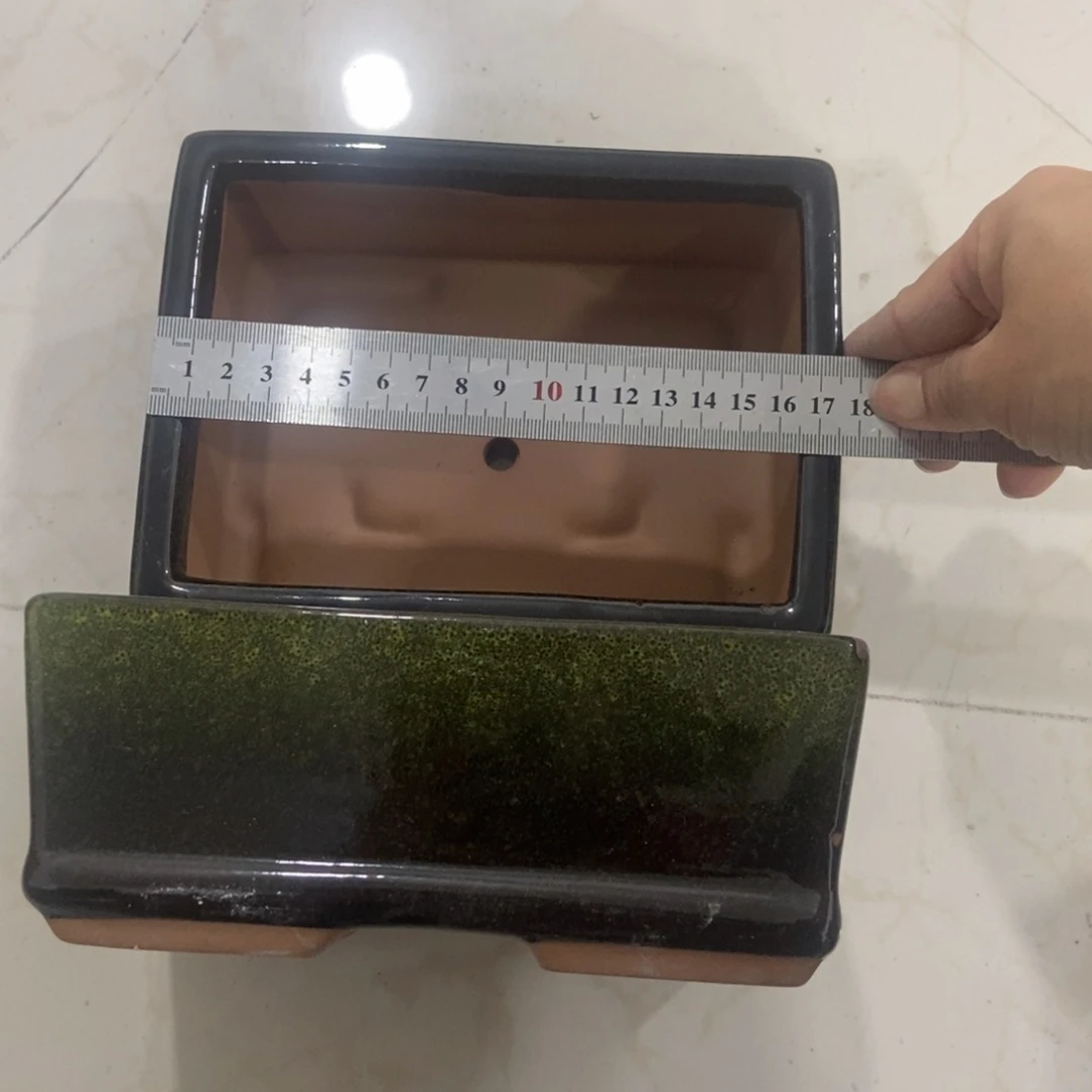 红陶高温陶瓷花盆