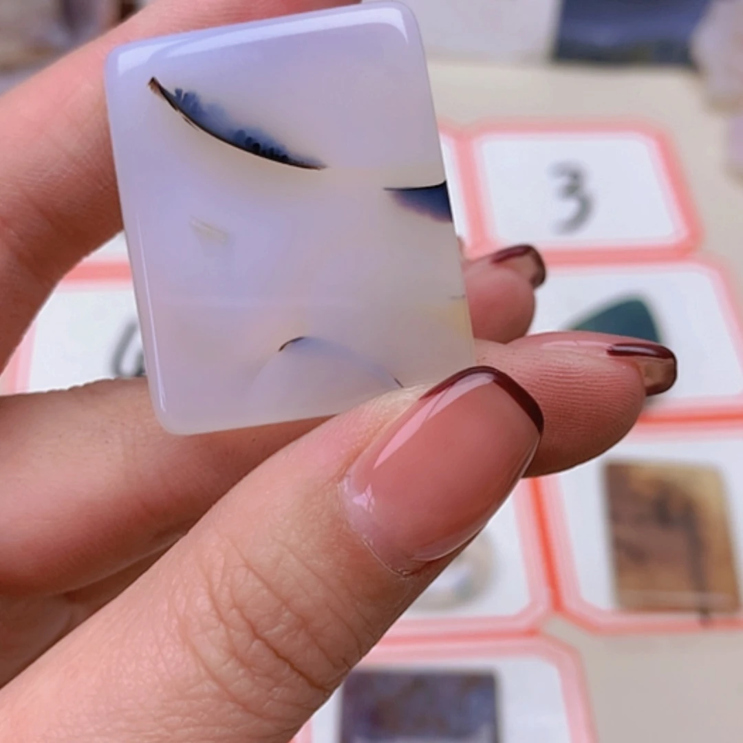 【闪购商品】玛瑙/玉髓未镶嵌珠宝半成品墨****赏