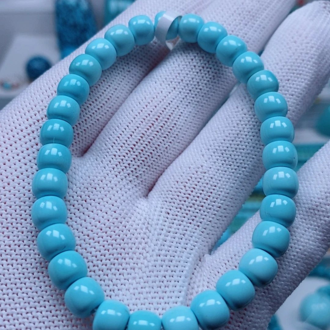 未镶嵌绿松石手链