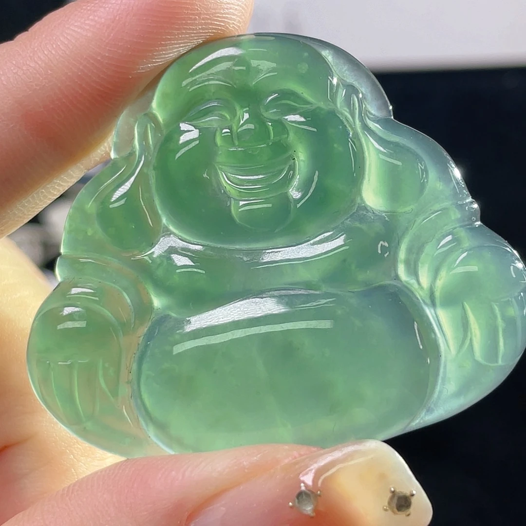 翡翠未镶嵌颈饰9，