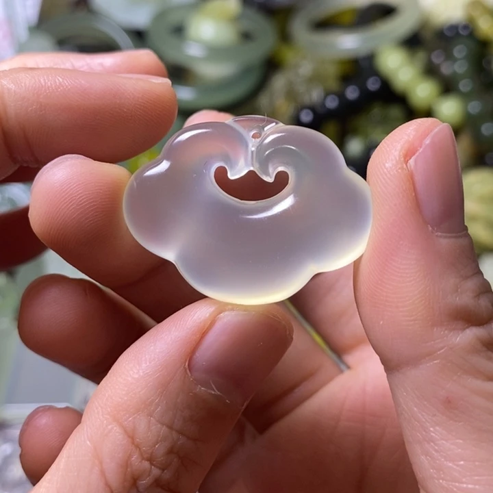 岫玉岫玉挂件未镶嵌