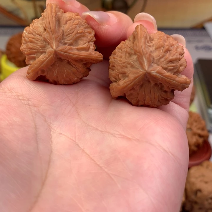 吊坠文玩核桃盘山三菱31尺