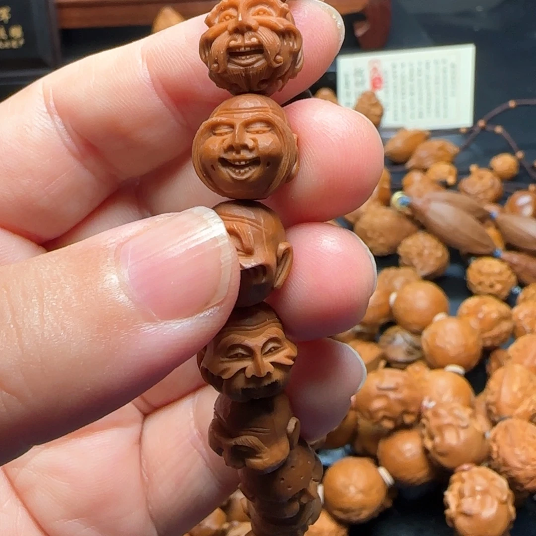哒***哒橄榄核手串/手链铁核殷派
