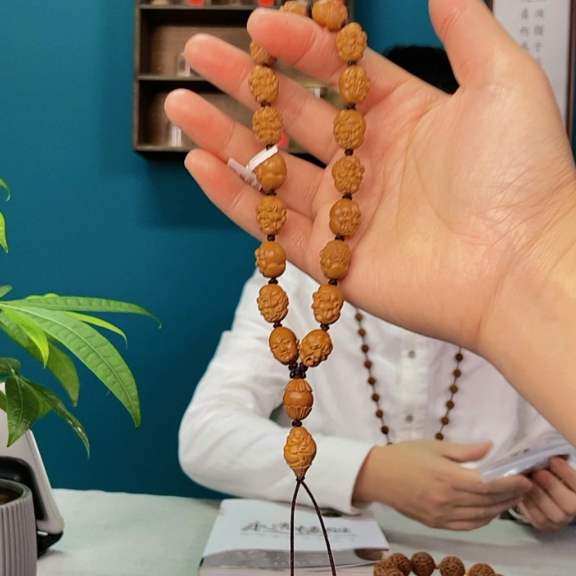 【闪购商品】橄榄核手串/手链十八罗汉6668555889999999