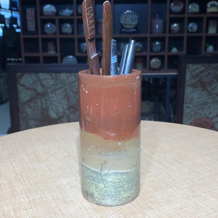 广西国画石摆件，观赏收藏