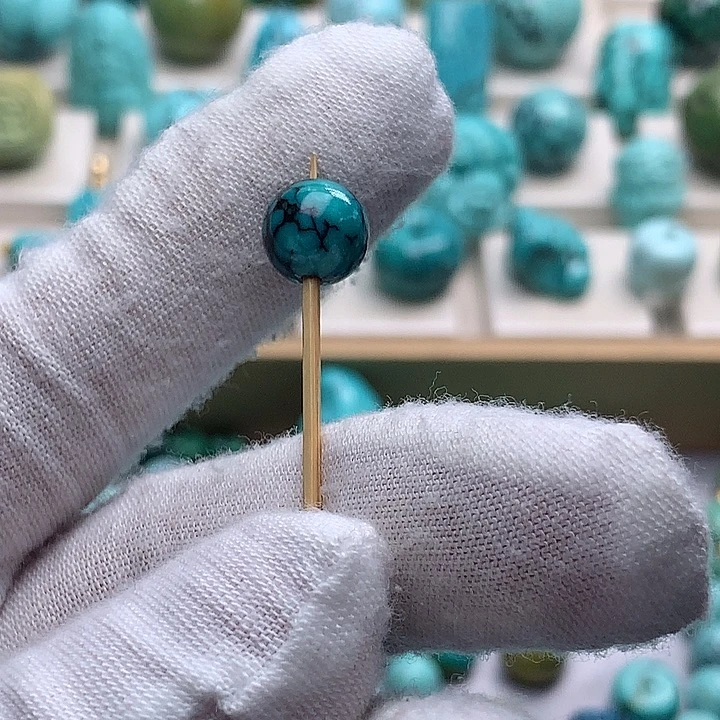 琥珀未镶嵌珠宝奇石直径9玉化圆珠