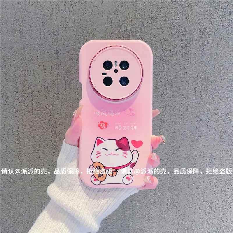 （华为Mate70系列）金属小胖妹适用华为Mate70/70pro/70Pro+手机壳