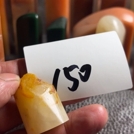 老挝石青**老挝精美素章