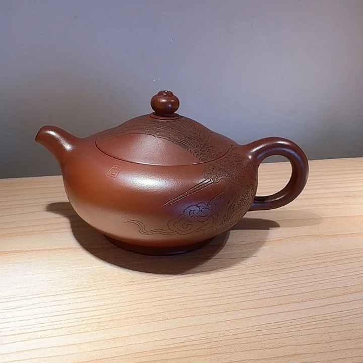 紫砂茶壶加**速宜兴原矿手工紫砂壶