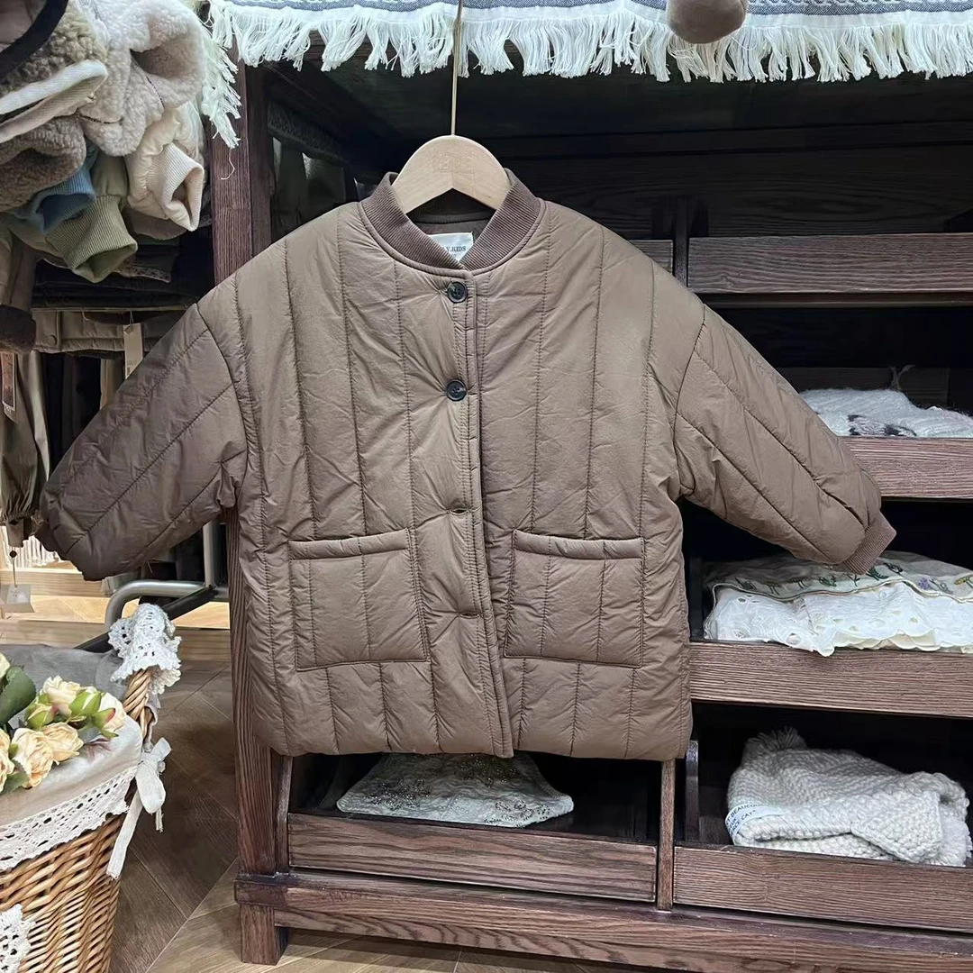 〖姐姐家〗24冬款儿童萌娃穿搭毛毛圆领外套sy8857